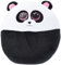 Ty - Morbido Peluche Cuscino - Squish a Boos - Panda - Bamboo - Bianco e Nero - Pupazzo - Ottima idea regalo per grandi e bambini - 22 cm - T39292