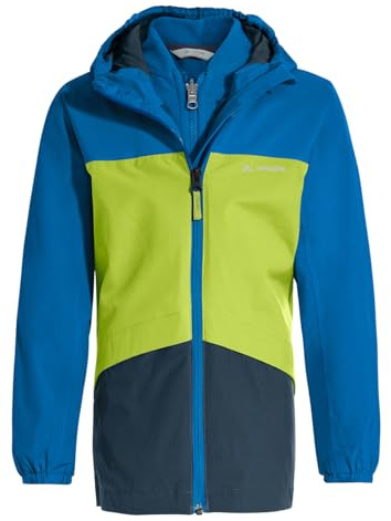 VAUDE Unisex Kinder Kids Escape 3in1 Jacket Doppeljacke, Radiate/green, 98 EU