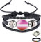 Lesbian Sachen LGBTQ Zubehör Stolz Armband mit Geschenkbox, Pansexual Transgender Gay Trans Bisexuelle Bi-Geschenke für Teenager Männer Frauen Valentinstag