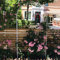 WJ Pergola-Pavillon Aus Metall, Robuster Metallpavillon, Gartenpavillon Für Alle Arten Von Kletterpflanzen, 7,9 Fuß Hoch X 4 Fuß Breit (Color : White)