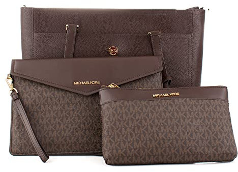 Michael Kors Womens 35T1G5MT7T-BROWN Handbag, Multicolor