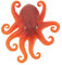 Warmhm 1stk Kugelfischmodell Spielzeug Oktopus-Spielzeug Aus Silikon Silikon-oktopus Für Aquarien Lustiges Streichspielzeug Gummi-oktopus Anti- Stress Tier Schwimmbad Kind Tauchen Plastik