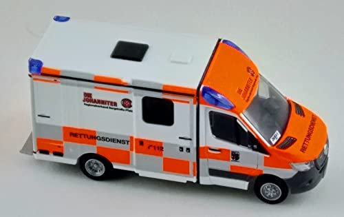 Rietze 76242- Strobel RTW ´18 Johanniter Bergstraße-Pfalz - 1:87