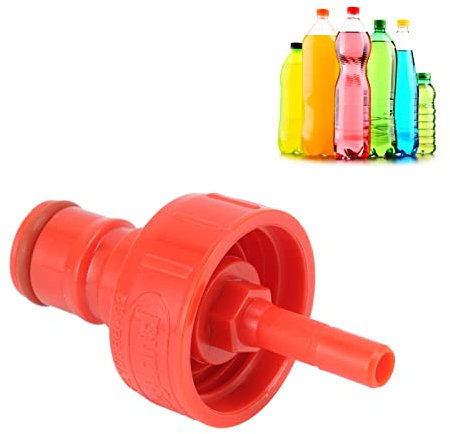Karbonisierungskappe aus Kunststoff, G1/4-Karbonisierungskappe mit Kugelverschluss Robuste, leichte ABS-Karbonisierungs-PET-Sodaflaschenfüllung