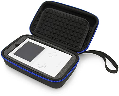 CASEMATIX Gamer Case Compatible with Analogue Pocket Handheld Game Console, Gaming Flash Cartridges, Charge Cable and More in Custom Foam - Case Only