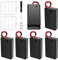 6 PCS 3 AAA Battery Holder, KUOQIY 3 x 1.5V AAA 4.5V Battery Holder Case with ON/Off Switch & Wire Leads & Cover, with 2 PCS Plastic Battery Storage Box & Screwdrivers & Screws