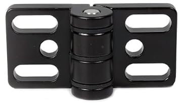 KINETIK MSystem® Metall Scharnier 6 30 Zinkdruckguss Türscharnier 30x60 mit Langlöchern, item kompatibel