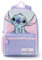 Disney Lilo & Stitch Mädchen Rucksack | Lila & Pink Rucksack mit verstellbaren Gurten | Niedliche praktische und organisierte Gepäck Sportschultasche für Kinder | Filmserie Merchandise Geschenk