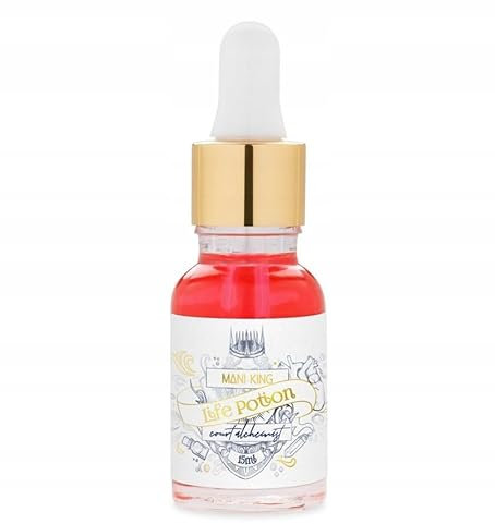 Mani King Öl Life Potion 15 ml - professionell Nagelhautöl, für Nagelhaut, Handöl, Nagelöl mit Heidelbeerduft, Nagelpflegeprodukte, Nagelpflegeöl, Bluming, Fruchtig