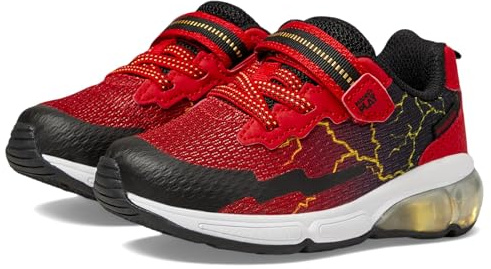 Stride Rite Unisex M2P Lightning Lighted Athletic RED, 3 Width-M