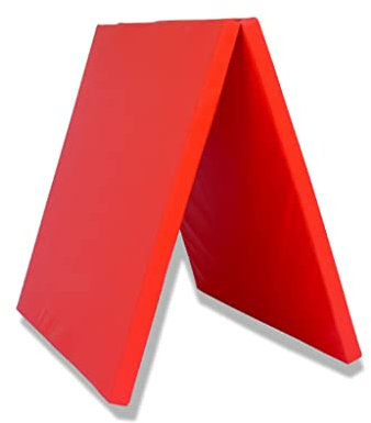 2 Zoll dicke Übungs-Aerobic-Matte, PU-Leder, faltbare Tumbling-Matten, hochdichte EPE-Schaum-Gymnastikmatten für Kinder und Mädchen, Heimtraining