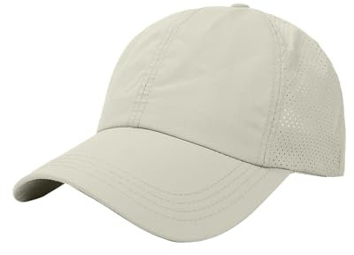 DHSBGWSX 1 confezione di berretto da baseball ad asciugatura rapida da donna, cappello da corsa estivo, cappello sportivo ad asciugatura rapida, cappello da visiera regolabile, per corsa,