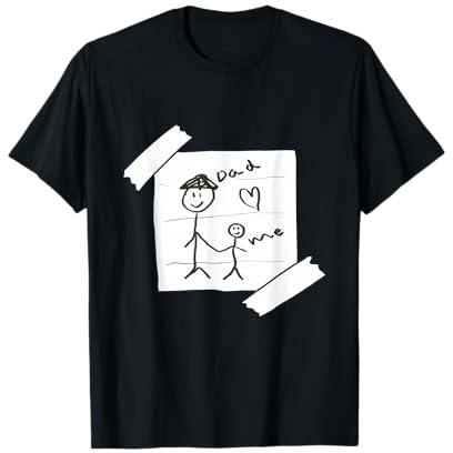 Cadeau de fête des pères « Best Dad Ever Dad and Me » T-Shirt