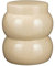 Mica Decorations Beistelltisch Vendi - 35x35x40 cm - Keramik - Creme