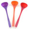 Zerodeko Mestolo Da Cucina Silicone Rosso Resistente Alle Alte Temperature Antiadherente e Pratico Per Zuppe e Brodi Utensile Da Cucina Essenziale