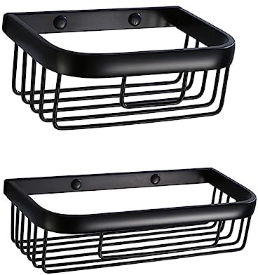 Operitacx Wandmontiertes Badregal Aus Raum-Aluminium Schlanker Duschablage-Organizer Vielseitig Einsetzbar Für Kosmetik Shampoo Babyzubehör Rostfreies Platzsparendes Design