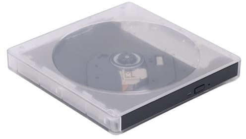 PUSOKEI USB 3.0-Gehäuse für Externes Optisches Laufwerk, Einfache Installation, Unterstützt -Laufwerksbox für Laptop, CD, DVD, BD, Typ A, C-Anschluss, Breite Kompatibilität
