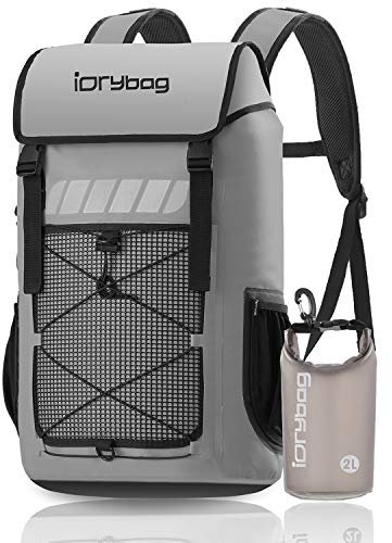 IDRYBAG Waterproof Backpack for Men 25L/45L, Dry Bags Waterproof Bag Kayak, Waterproof Dry Bag Backpack Hiking
