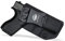 Kydex IWB Holster Pistolenholster Custom Fits: Glock 42 Concealed Carry - Pistolenhalfter Hängend Carrier Verdeckte/Versteckte Pistole Case Waffenholster (Black, Right Hand Draw)