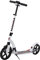 HOMCOM Kinderscooter, Kickscooter mit Stoßdämpfung, Tretroller, Klappbar und Höheverstellbar, ab 14 Jahren, Aluminium, Weiß, 92,5 x 37,5 x 82-97 cm