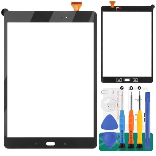 SRJTEK Sostituzione Dello Schermo Per Samsung Galaxy Tab A 9.7 '' SM-T550 SM-T555 T550 T555 Touch Screen Digitizer Kit di Montaggio Vetro (non Schermo Lcd)