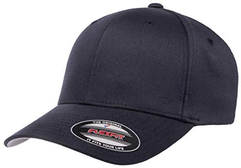 Flexfit Herren Men's Athletic Baseball Fitted Cap Verschluss, Dunkles Marineblau, XX-Large