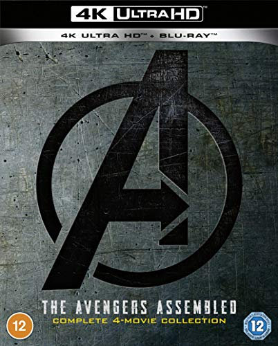 Marvel Studio's Avengers 1-4 UHD Collection [Blu-ray] [2021]