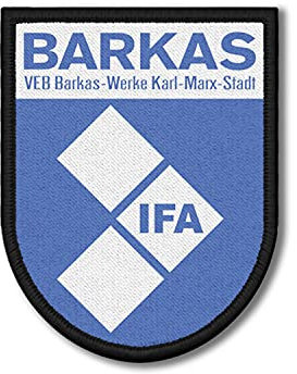 Copytec Patch VEB Barkas-Werke DDR Aufnäher B-1000 IFA Karl-Marx-Stadt #36804