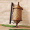 HMAKGG Retro Bambus Wandlampe Natürlichen Bambus Und Rattan Garten Teestube Wandleuchte Innen Handgewebten Wandbeleuchtung E27 für Korridor Nachtlicht