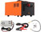 TABODD Compresseur d'air haute pression PCP 300 W 30 MPa/300 bar/4500 PSI Portable PCP Pompe à air haute pression Fermeture manuelle Compresseur pour bouteille de gonflage PCP Inflator Orange