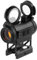 FOCUHUNTER 1x20 2MOA Rotpunktvisier mit 2X Picatinny 21mm Schienenadapter und aufklappbaren Objektivabdeckungen (4 Ausführungen erhältlich (Stil 1)