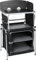 BRUNNER 0422097N.C03 Kitchenette, Küchenmöbel, für Camping, oder Veranden, Caravan, kompakt, faltbar, Farbe Schwarz, witterungsbeständig