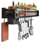 lesulety Gewürzregal Ohne Bohren Gewürzregal Wand Hängend Spice Rack Gewürz Organizer Für Küchenutensilien Schwarz 40cm