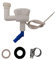 CR-MOESANCO® Kit rubinetto universale con uscita doccia a vite 1/2 + morsetto inox per camper, camper, barca