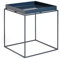 HAY Tray Table Beistelltisch 40 x 40 cm Dunkelblau glänzend