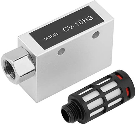 Venturi Pompa a Vuoto Valvola Venturi 7 * 5 * 5 CV-10HS Pneumatico Aria di Scarico Generatore di Vuoto Eiettore con Silenziatore