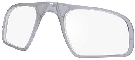 Saucer Inserto de clip | Inserto óptico Rx para gafas de sol Oakley OO9290Jaw-breaker | OO9270Jaw-breaker Asian Fit (AF), gris, Taille unique