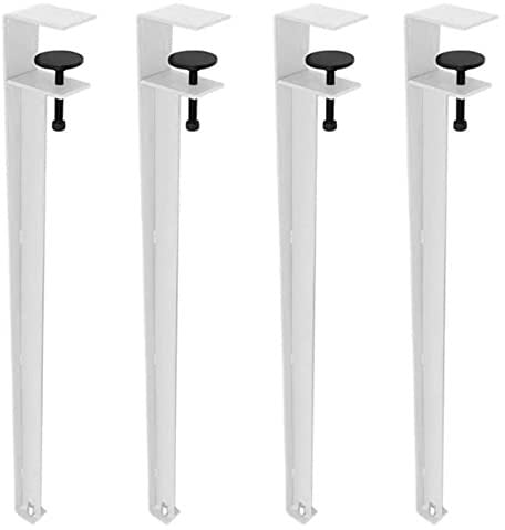 Klemm-Tischbeine 28 Zoll hoch, F-förmige verstellbare Tisch-Klemmbeine 16 Zoll, DIY-Eisen-Bankbeine, verstellbare Haarnadel-Tischbeine, einfache Installation, Moderne Metallbeine aus der Mit