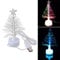 MAGICLULU Mini Led Faser Weihnachtsbaum Mit Farbwechsel USB-Stromversorgung Weihnachtsbaum Für Weihnachten Urlaub Party Tisch Schlafzimmer