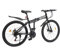 LNINNERY Klappfahrrad Mountainbike 26 Zoll 21 Gang Klappbar Rennrad Erwachsen für Outdoor-Touren Camping (schwarz und weiß)