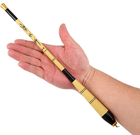 VaizA Angelrute Superlicht Starke Kohlefaserhand -Fischerei Stange Super hartes Teleskop -Fischereistab 2.1/3,6/4,5/5,4/6,3 m Lange Feederströme Stipprute (Size : 4.5 m)