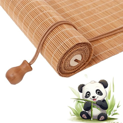 Bambou Naturel Extérieur & Intérieur - Venetien Personnalisable pour Terrasse, Jardin, Fenêtre, Porte, Cuisine