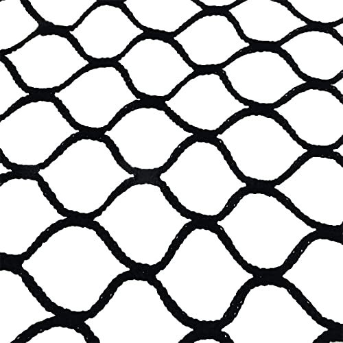 300 x 300 cm HDPE Golftrainingsnetz Trainingsnetz Netz Zielscheibe quadratisches Netz Praxiskäfig für den Einstieg Kickball Hockey (schwarz) Golf Hitting Net