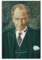XSQING Mustafa Kemal Atatürk Malerei, Türkei, Wandkunst, Poster, Drucke, Heimdekoration, Bild, Leinwand, Gemälde, Poster, 60 x 90 cm