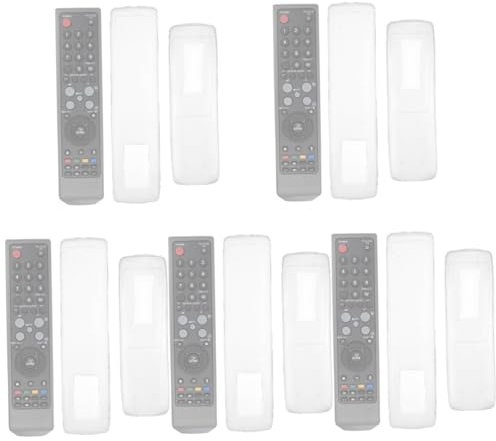 CAXUSD 15pezzi Custodie Protettive Silicone Per Telecomandi Tv e Condizionatori Copertura Anti- Per Remoti Compatibili Flessibile e Resistente