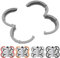 MotuTech - Anillos de protección contra golpes DJI Neo TPU para protección de hélice Propeller Guard accesorio anticolisión (Gris)