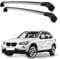 Madehitr 2 Stück Aluminium Dachträger Relingträger für BMW X1 E84 2009-2016, Dachgepäckträger-Alu Relingträger