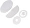 Modern Lotus Flower Lampshade Lamp,Shade For Ceiling Pendant Light Home Decor, White PP Plastic Lotus Flower DIY Jigsaw Lampshade Kit(33 * 48cm)