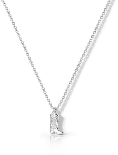 HANLI Halskette Damen Kette Silber Anhänger Silberkette Schmuck | Kette Silber Halskette Damen mit Anhänger Ketten Silberkette Frauen Modeschmuck Kettenanhänger Schmuck
