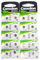 20 CAMELION AG4 / LR66 / 177 / 377 pile bouton longue durée de conservation 0% de mercure (Date d'expiration marqué)